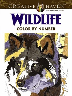 Creative Haven Wildlife Color by Number Coloring Book - Pereira, Diego Jourdan