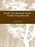 Family Tree Research Forms - Family Group Records