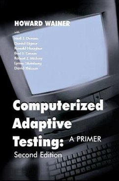 Computerized Adaptive Testing - Wainer, Howard; Dorans, Neil J; Eignor, Daniel