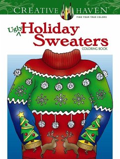 Cover Creative Haven Ugly Holiday Sweaters Coloring Book