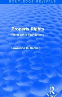 Property Rights (Routledge Revivals) - Becker, Lawrence C