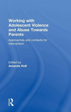 Cover Working with Adolescent Violence and Abuse Towards Parents