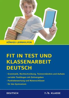 Fit in Test und Klassenarbeit - Deutsch. 7./8. Klasse Gymnasium - Süß, Peter