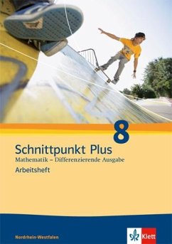Cover Schnittpunkt Mathematik - Differenzierende Ausgabe für Nordrhein-Westfalen. Arbeitsheft mit Lösungsheft 8. Schuljahr