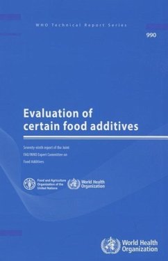 Evaluation of Certain Food Additives - World Health Organization