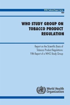 Who Study Group on Tobacco Product Regulation - World Health Organization