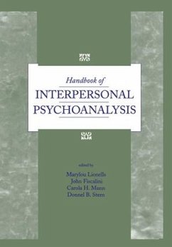 Handbook of Interpersonal Psychoanalysis - Marylou Lionells; John Fiscalini; Carola Mann; Donnel B. Stern