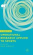 Operational Research Applied to Sports - Bild 1