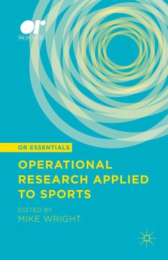 Operational Research Applied to Sports