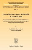 Gesundheitsbezogene Selbsthilfe in Deutschland