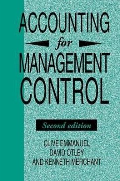 Accounting for Management Control - Emmanuel; Emmanuel, Clive; Otley, David