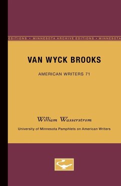 Van Wyck Brooks - American Writers 71 - Wasserstrom, William