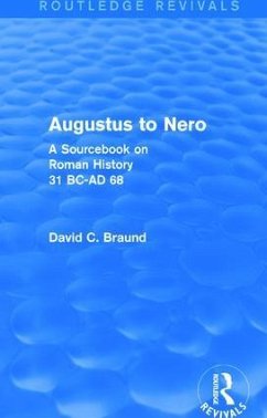 Augustus to Nero (Routledge Revivals) - Braund, David