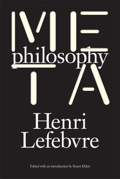 Metaphilosophy - Lefebvre, Henri