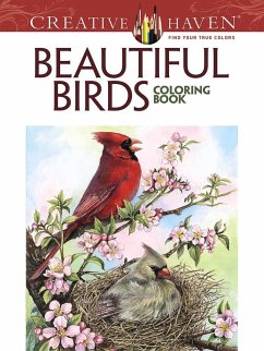 Creative Haven Beautiful Birds Coloring Book - Barlowe, Dot