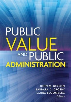Cover Public Value and Public Administration