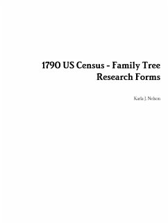 1790 US Census - Family Tree Research Forms - Nelson, Karla J.