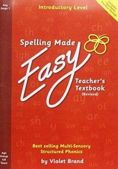 Spelling Made Easy Revised A4 Text Book Introductory Level - Brand, Violet