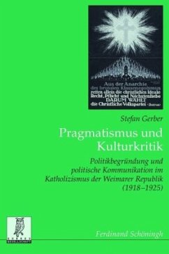 Pragmatismus und Kulturkritik - Gerber, Stefan