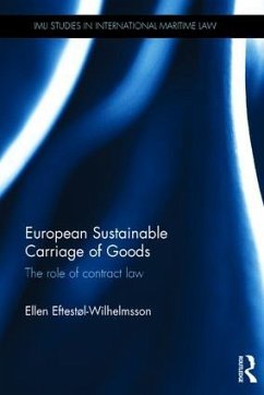 European Sustainable Carriage of Goods - Eftestøl-Wilhelmsson, Ellen