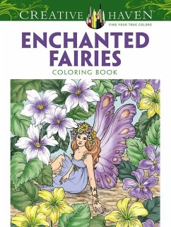Creative Haven Enchanted Fairies Coloring Book - Lanza, Barbara