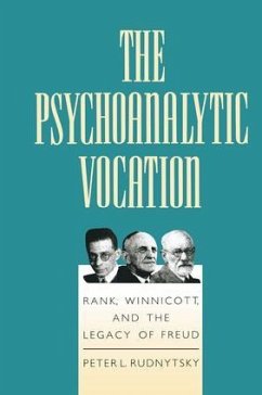 The Psychoanalytic Vocation - Rudnytsky, Peter L