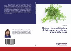 Methods to avoid Calcium deficiency on greenhouse grown leafy crops