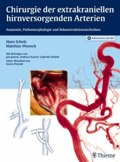 Chirurgie der extrakraniellen hirnversorgenden Arterien - Scholz, Hans;Wunsch, Matthias
