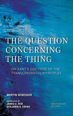The Question Concerning the Thing - Heidegger, Martin