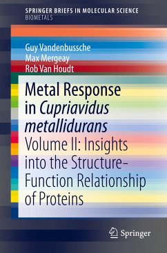 Metal Response in Cupriavidus metallidurans - Vandenbussche, Guy;Mergeay, Max;Van Houdt, Rob