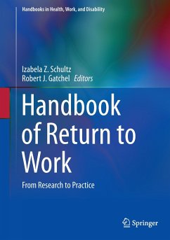 Handbook of Return to Work