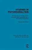Studies in Psychoanalysis (eBook, PDF)