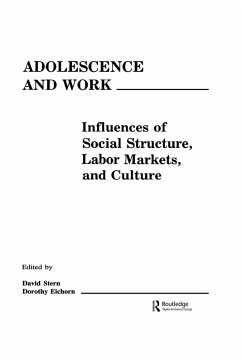 Cover Adolescence and Work (eBook, PDF)