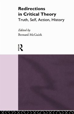 Redirections in Critical Theory (eBook, ePUB) - McGuirk, Bernard