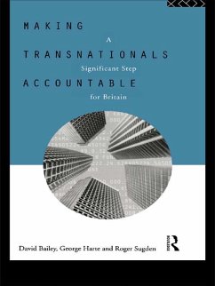 Making Transnationals Accountable (eBook, ePUB) - Bailey, David; Harte, George; Sugden, Roger