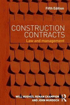 Cover Construction Contracts (eBook, ePUB)