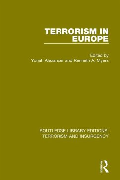 Cover Terrorism in Europe (RLE: Terrorism & Insurgency) (eBook, ePUB)