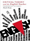 Critical Theory and The English Teacher (eBook, PDF)