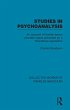 Studies in Psychoanalysis (eBook, ePUB) - Bild 1
