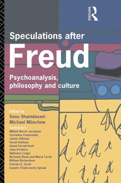 Cover Speculations After Freud (eBook, PDF)