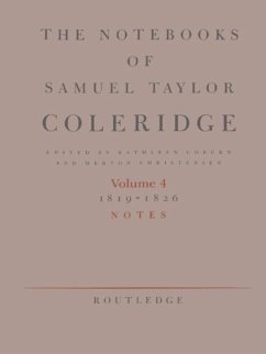 The Notebooks of Samuel Taylor Coleridge (eBook, PDF)
