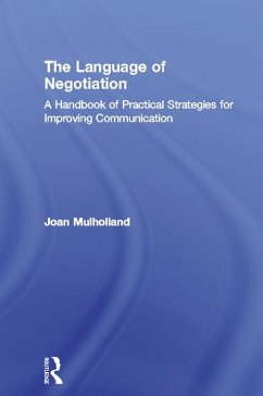 The Language of Negotiation (eBook, PDF) - Mulholland, Joan