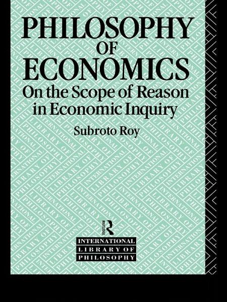 The Philosophy of Economics (eBook, PDF) The Philosophy of Economics (eBook, PDF)