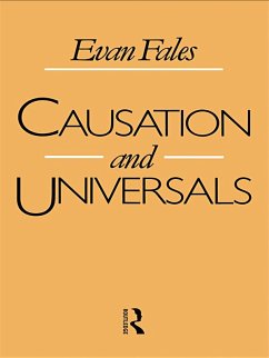 Causation and Universals (eBook, ePUB) - Fales, Evan