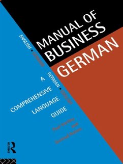 Manual of Business German (eBook, PDF) - Hartley, Paul; Robins, Gertrud