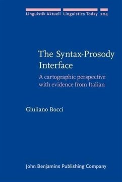 Cover Syntax-Prosody Interface (eBook, PDF)