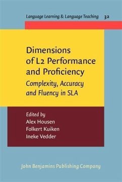 Cover Dimensions of L2 Performance and Proficiency (eBook, PDF)