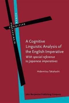 Cover Cognitive Linguistic Analysis of the English Imperative (eBook, PDF)