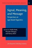 Signal, Meaning, and Message (eBook, PDF)