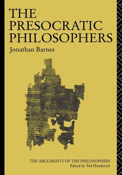 The Presocratic Philosophers (eBook, PDF) - Barnes, Jonathan